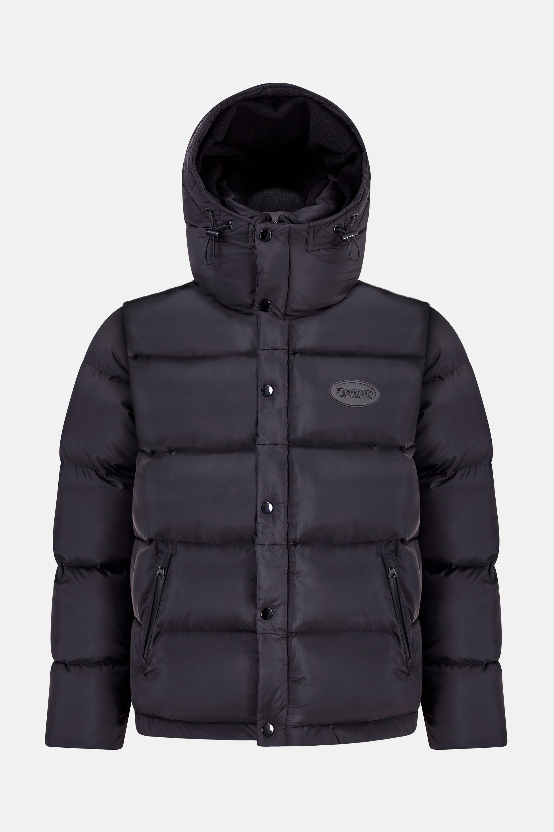 Black puffer jacket