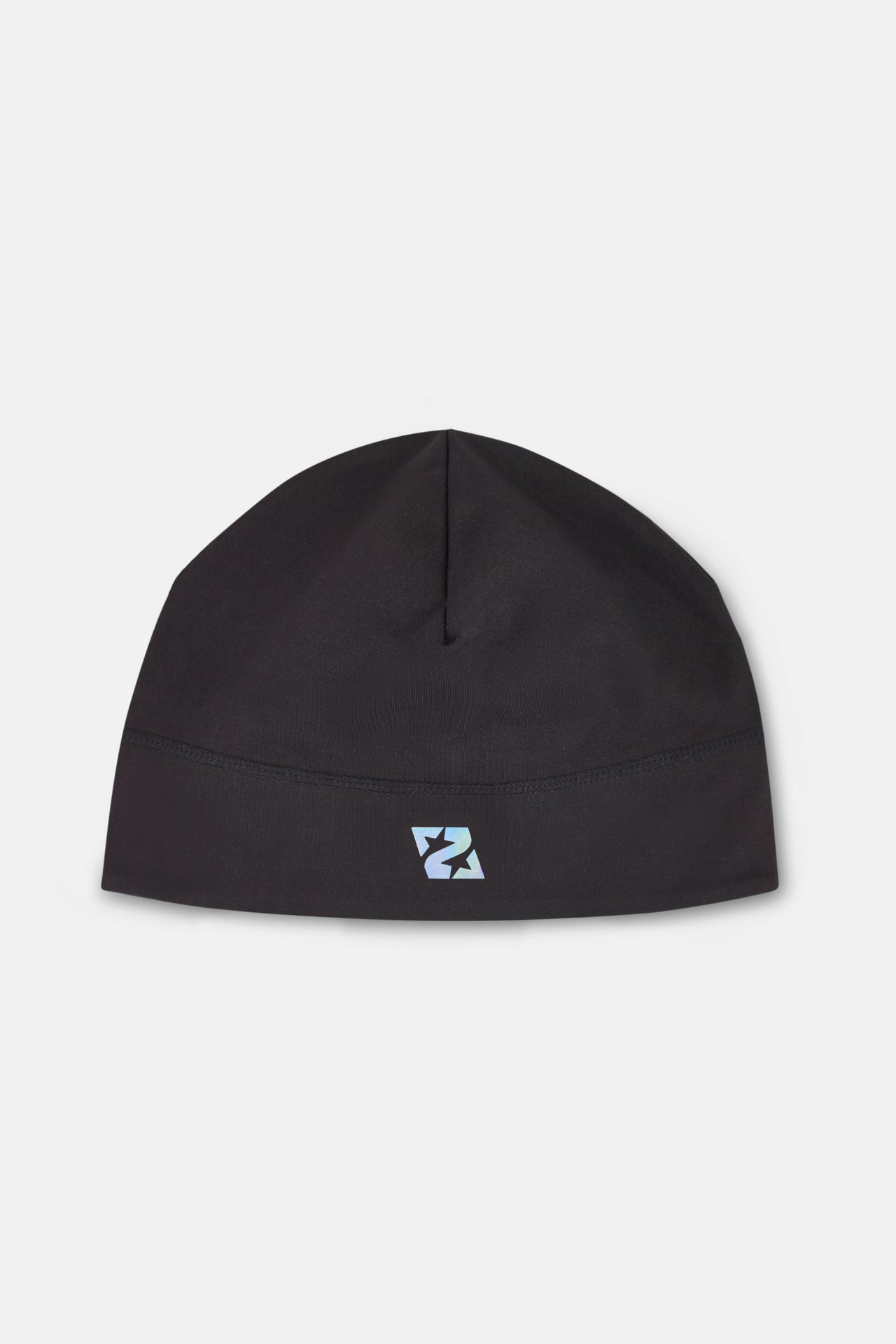 BLACK SKULL CAP *IRIDESCENT LOGO*