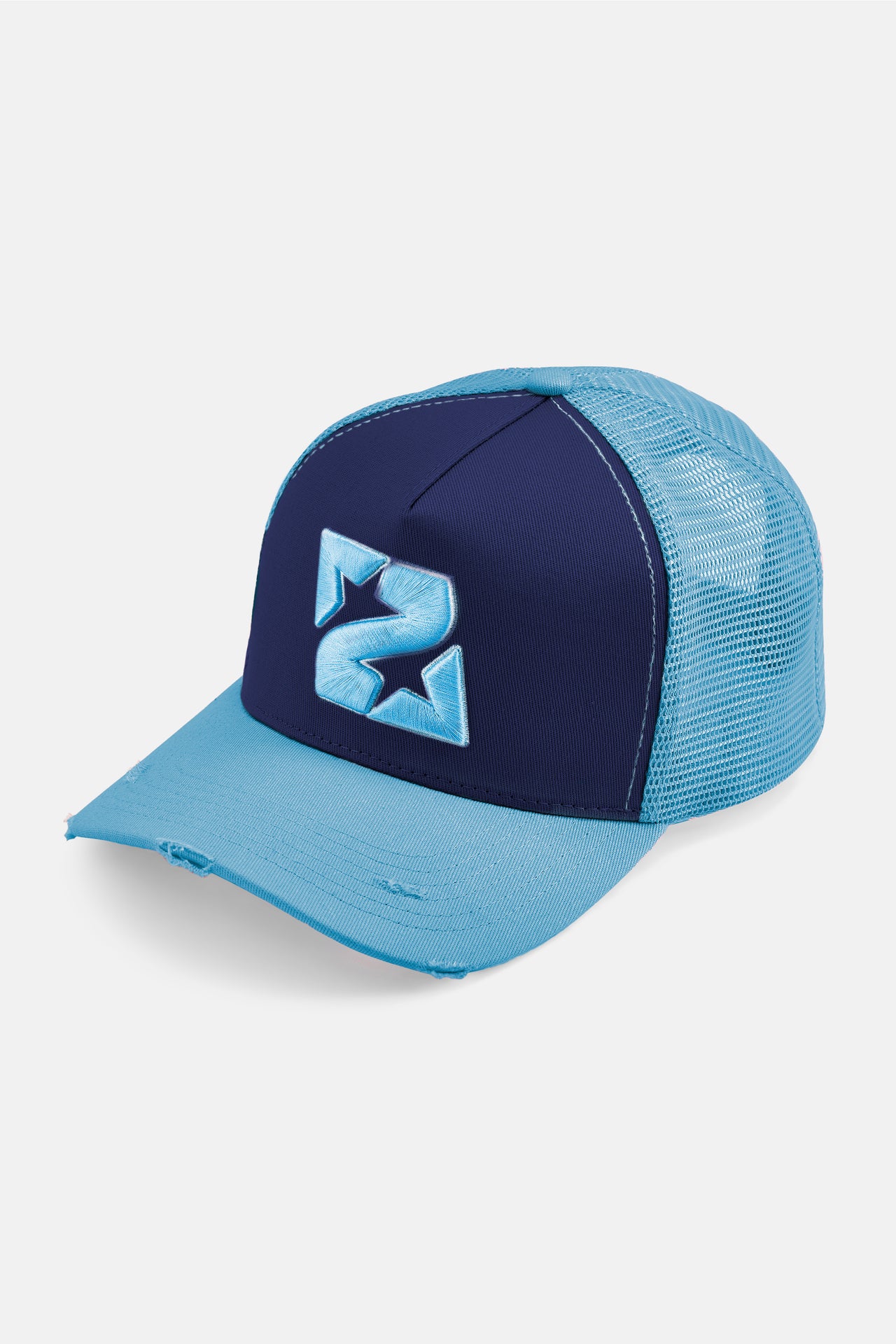 Z STAR CAP *NAVY/BABY BLUE*