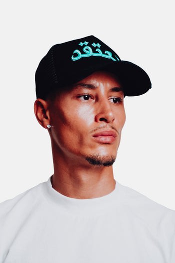 BELIEVE CAP *BLACK/TIFFANY*