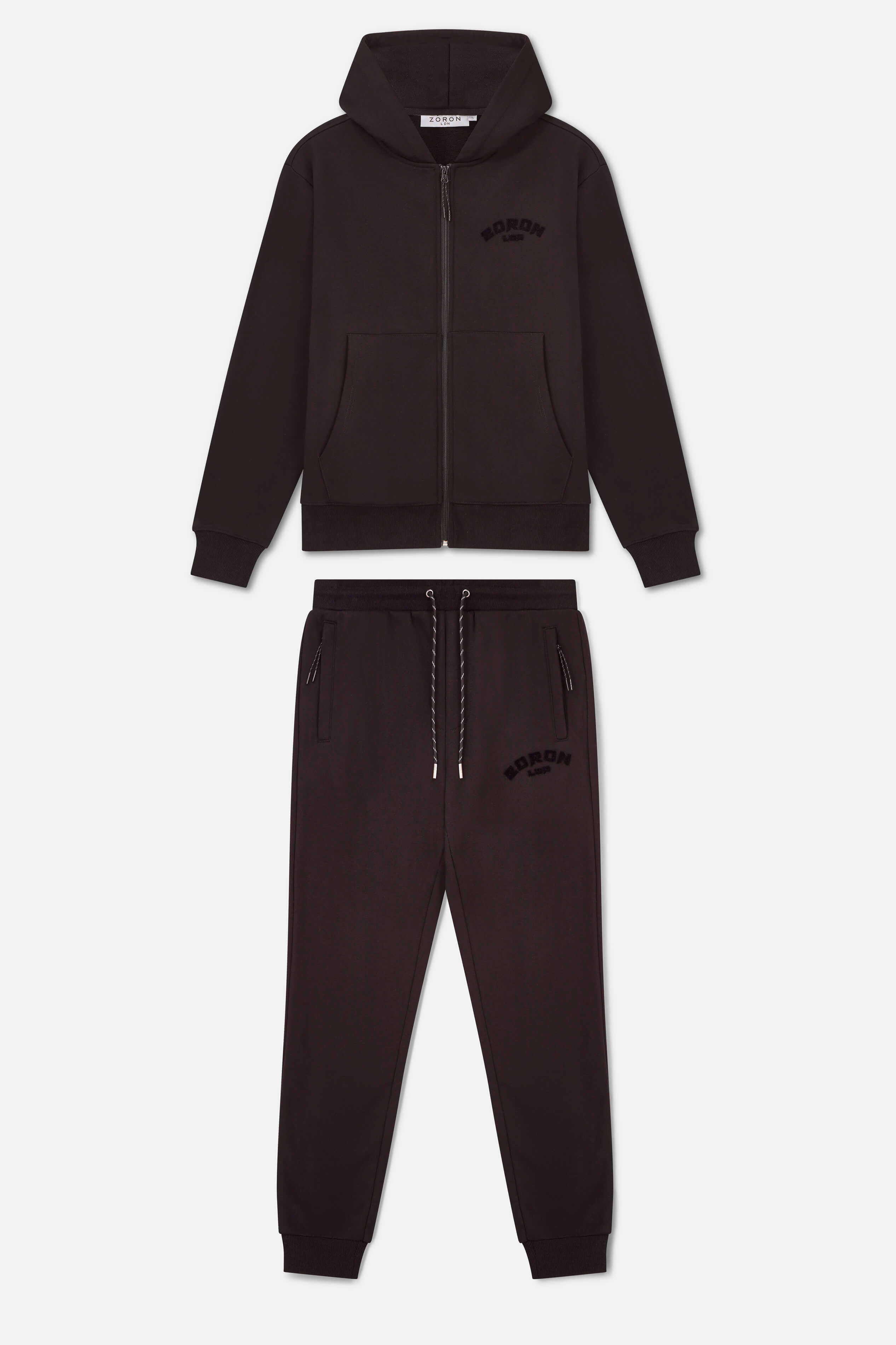 Zoron Black Day 2 Day Tracksuit - Zoron