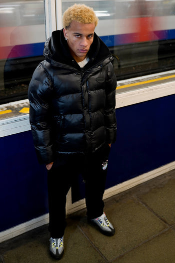Midnight GLOSS Black Body Warmer/Puffer