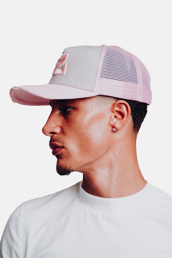 Z STAR CAP *PINK/GREY*