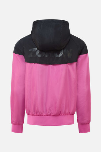 Magenta*Black Windbreaker