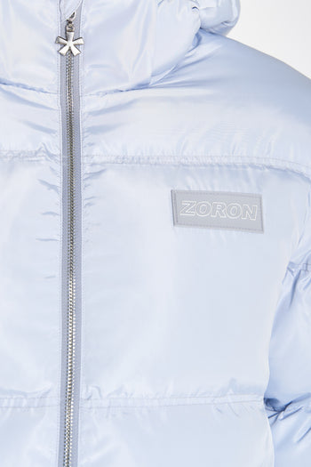 Ice Blue Puffer Jacket