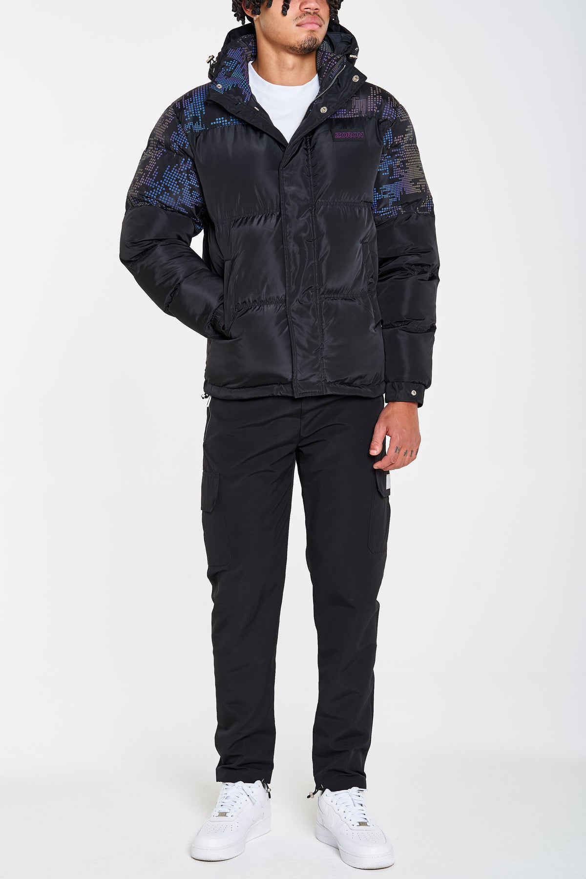 Soleboy reflective puffer discount jacket