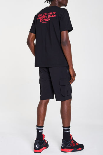 Black Cargo Shorts