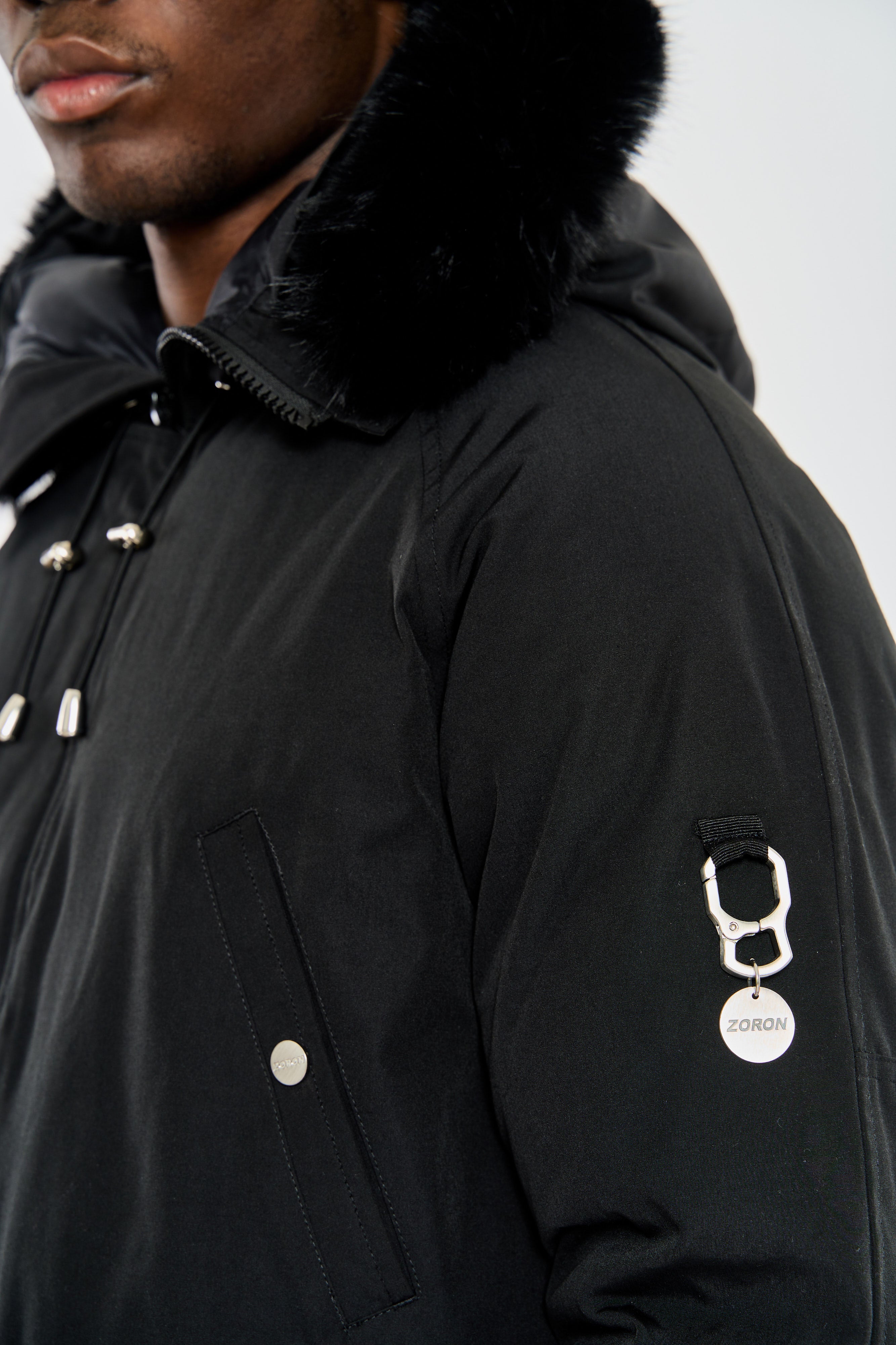 Zoron Black Eskimo Jacket - Zoron