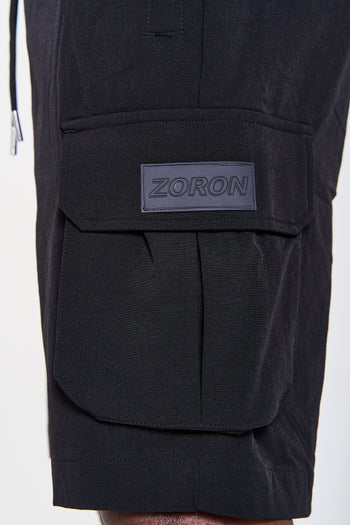 Black Cargo Shorts