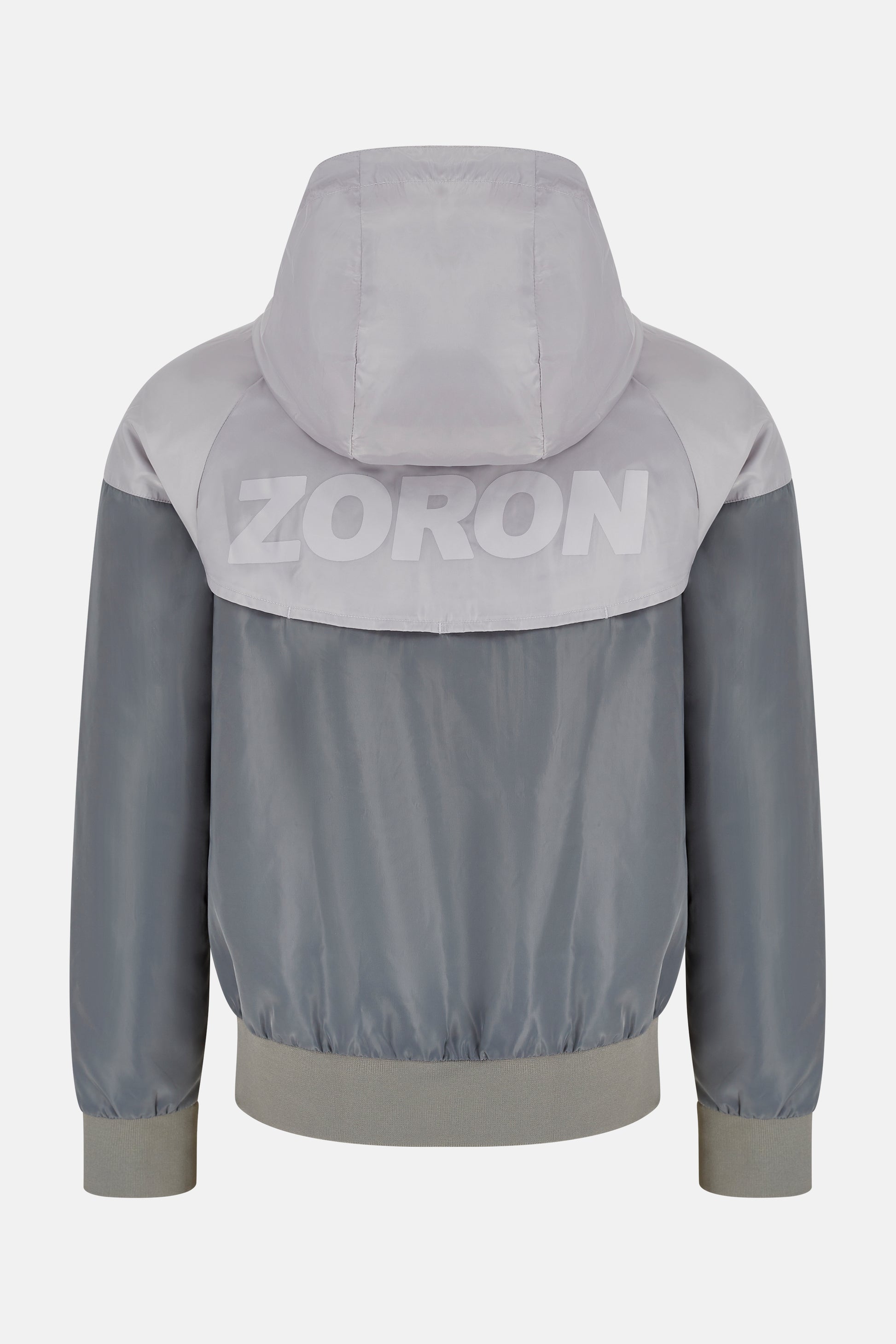 Grey Windbreaker 
